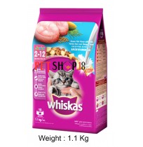 Whiskas Kitten Food Milky Ocean Fish 1.1 Kg